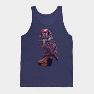 owl santa Tank Top